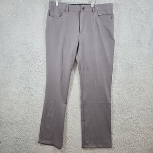 Sub70 Golf Pants Men's 36x32 Dark Gray Henrik Performance Flat Front